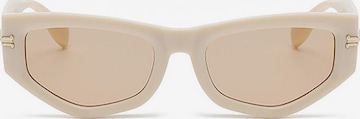VEYREY Sunglasses 'Cat-eye Sonnenbrillen Bugdurash' in Brown: front