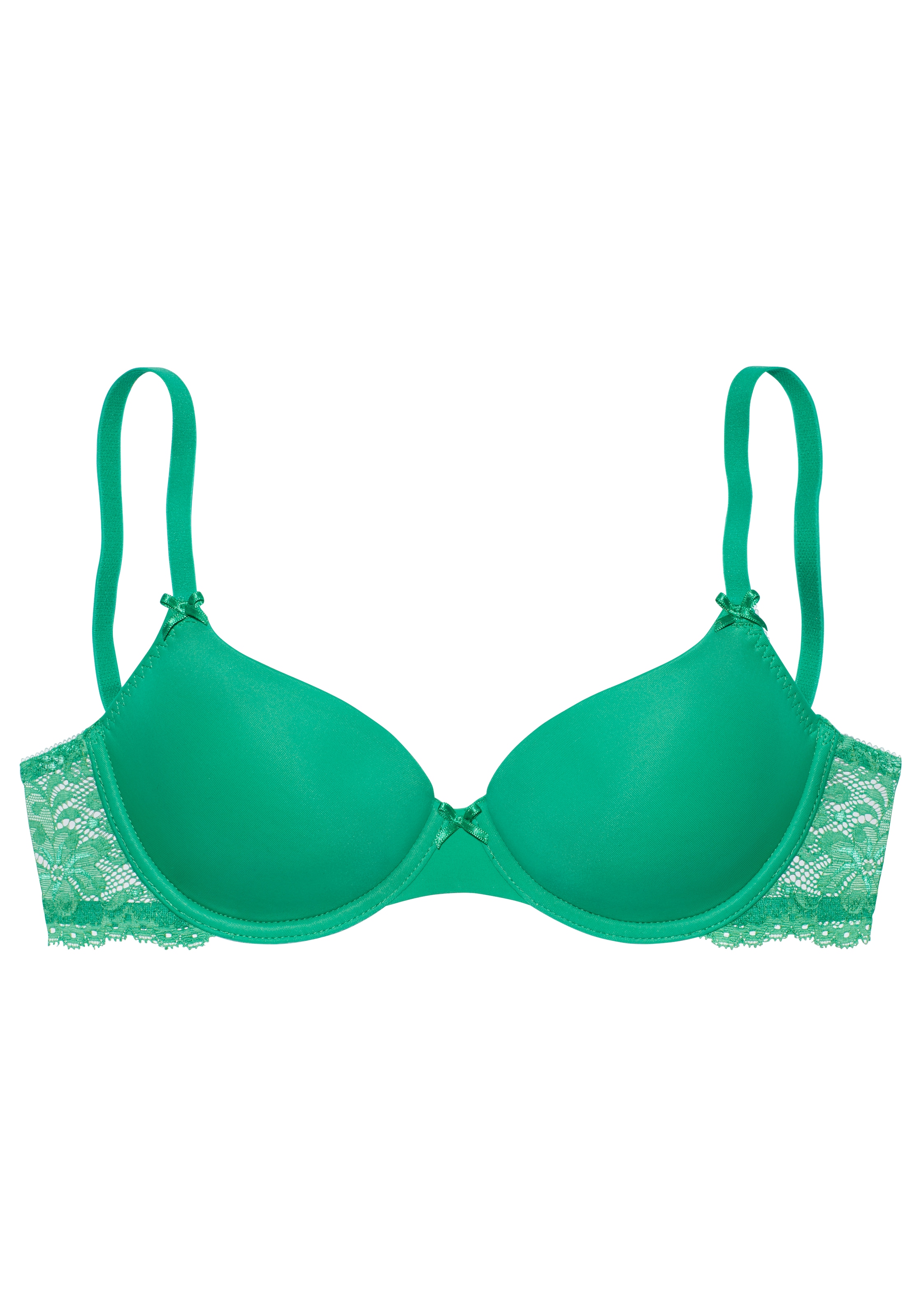 NUANCE T-shirt Bra in Green: front