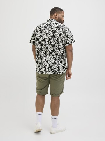 Jack & Jones Plus Comfort fit Overhemd in Zwart