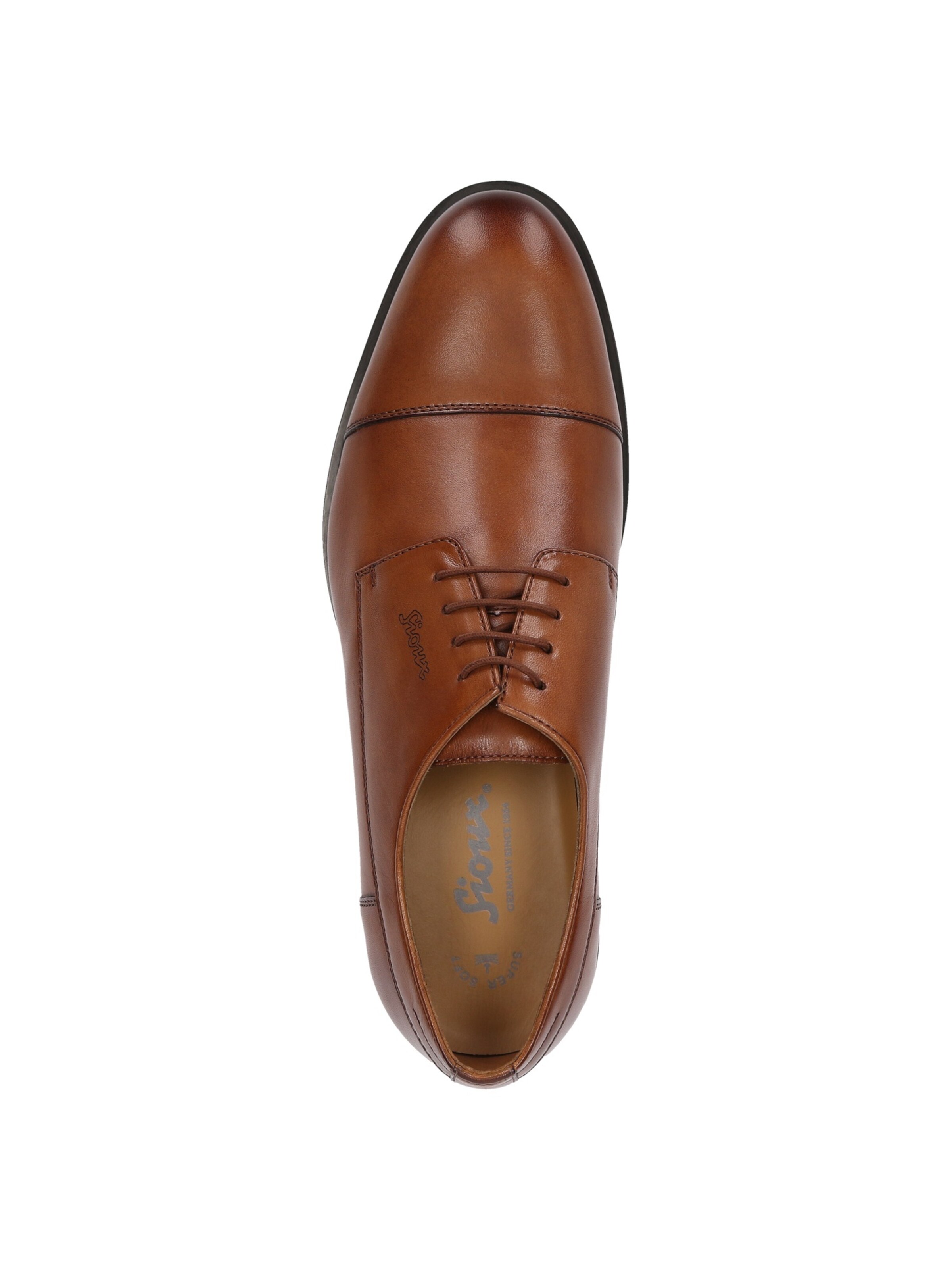 SIOUX Lace-up shoe 'Lopondor-701' in Brown