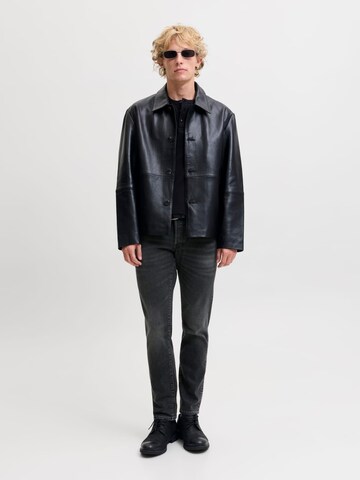 JACK & JONES Baggy Jeans 'Glenn' in Zwart