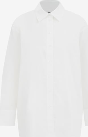 WE Fashion - Blusa em branco: frente