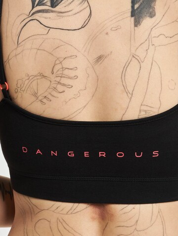 Dangerous DNGRS Bustier BH in Schwarz