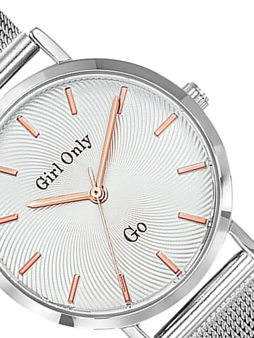 GO GirlOnly - Reloj analógico en plata