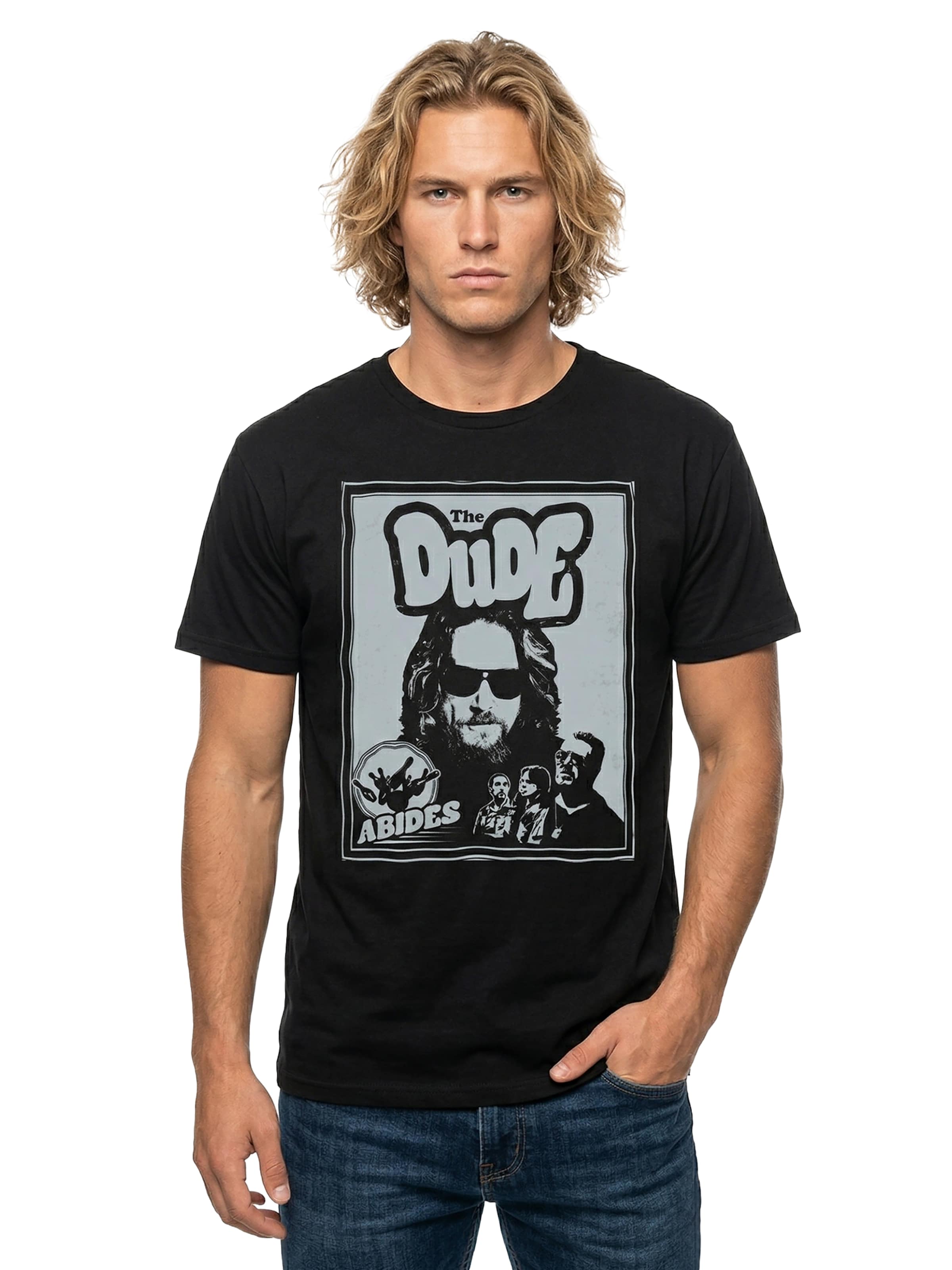 MAKAYA Shirt 'Dude' in Black: front