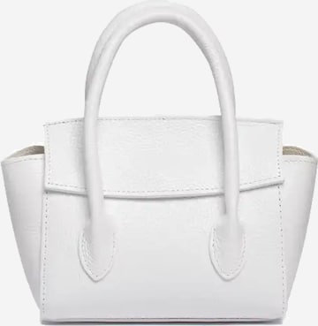 Borsa a mano 'Bari' di Latalia in bianco: frontale