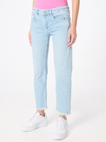 Slimfit Jeans de la AG Jeans pe albastru: față