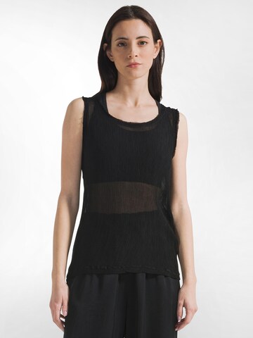 DEHA Top in Schwarz: Vorderseite