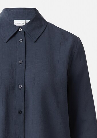 Chemisier COMMA en bleu