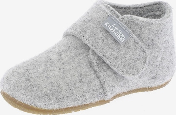 Living Kitzbühel Huisschoenen 'Filz' in Grijs: voorkant