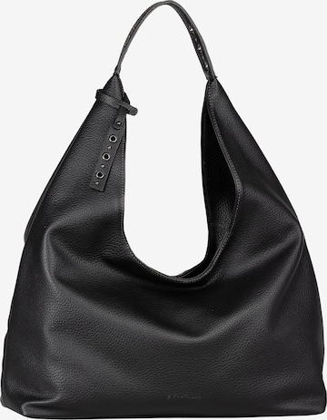 TOM TAILOR Olkalaukku 'Elaria' värissä musta: etupuoli