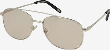 MessyWeekend Sunglasses ' SAIN ' in Silver: front