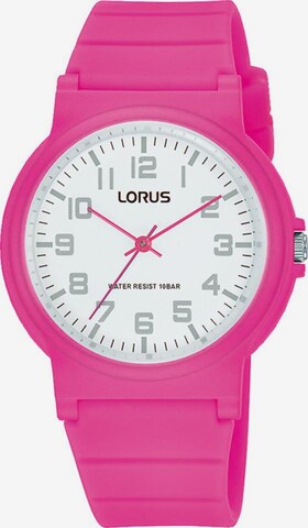 LORUS Watch in Pink: front