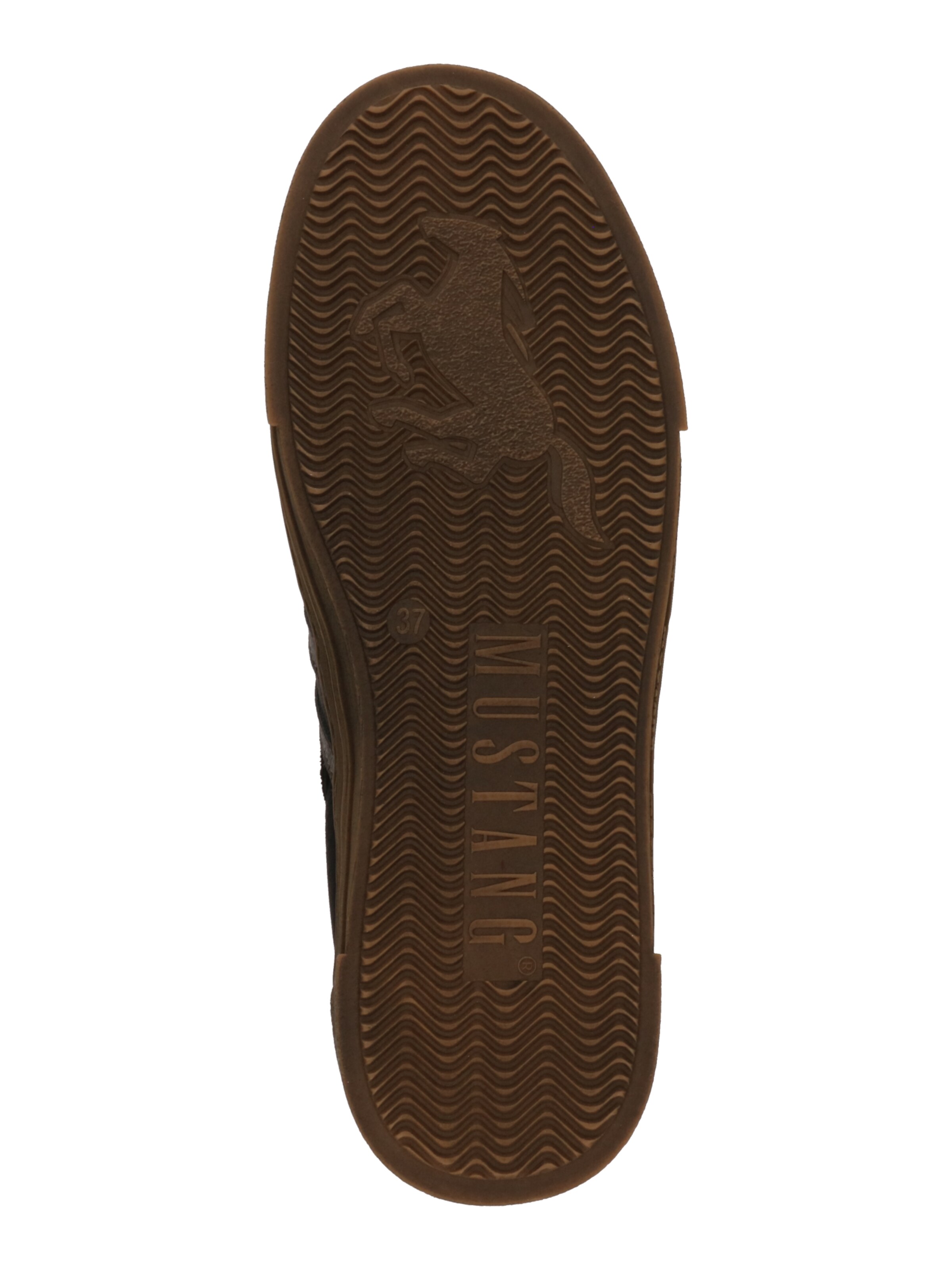 MUSTANGNiske tenisice - crna boja