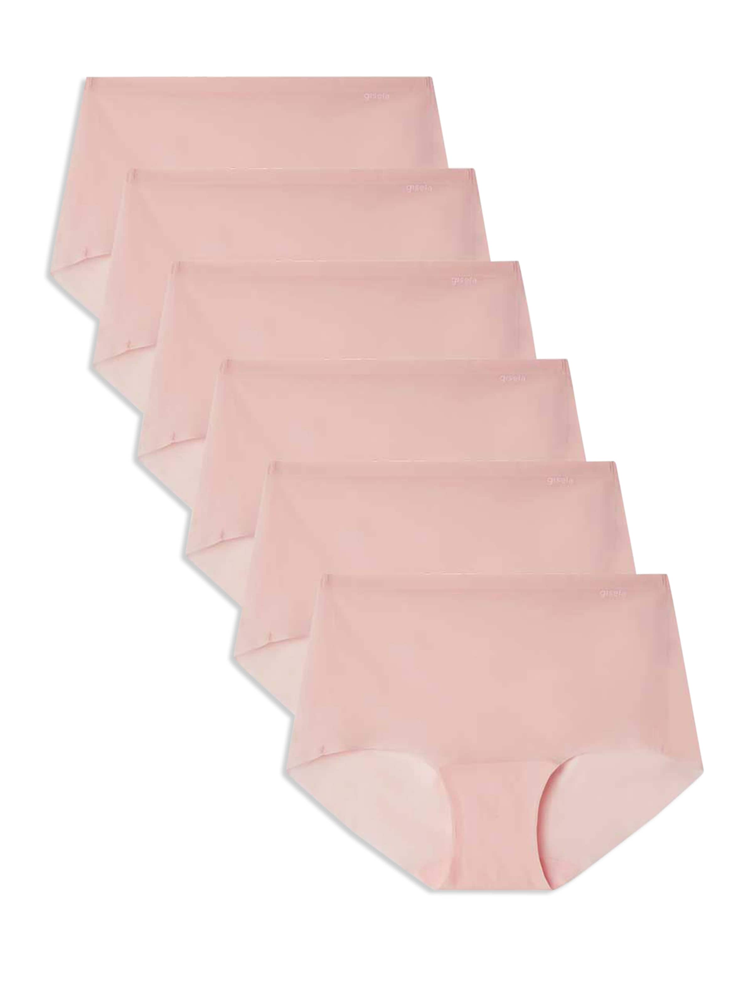 Gisela Formujúce nohavičky &#x27; 6 PACK &#x27; - Ružová: predná strana