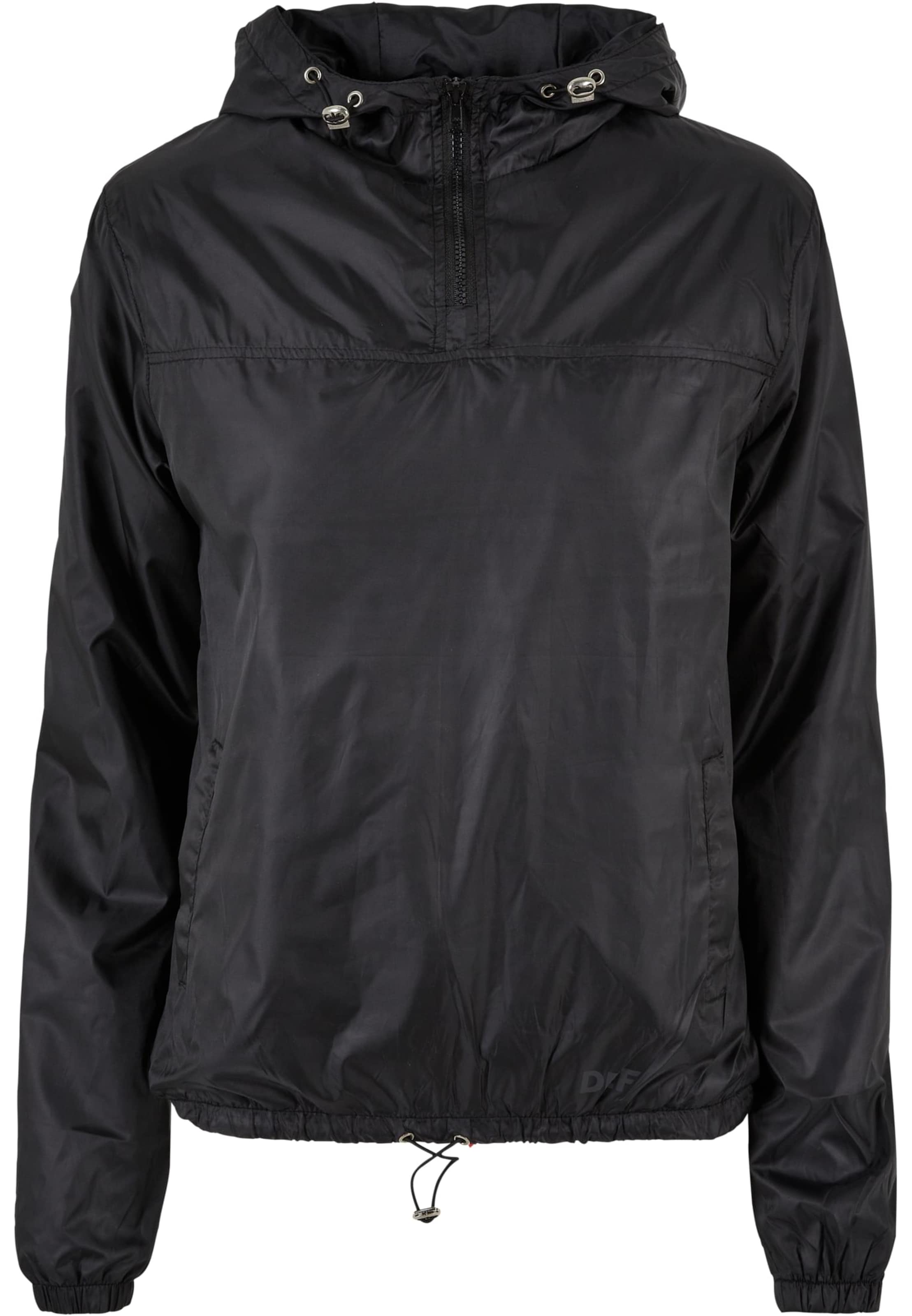 DEF Kurtka przejściowa 'Ramie' w kolorze czarny: przód
