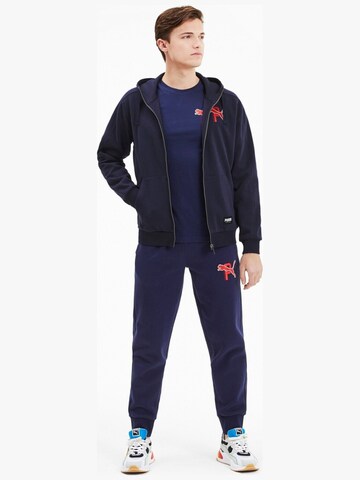 Giacca di felpa 'Puma Athletics' di PUMA in blu
