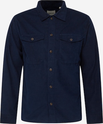 JACK & JONES Button Up Shirt 'JAY' in Blue: front