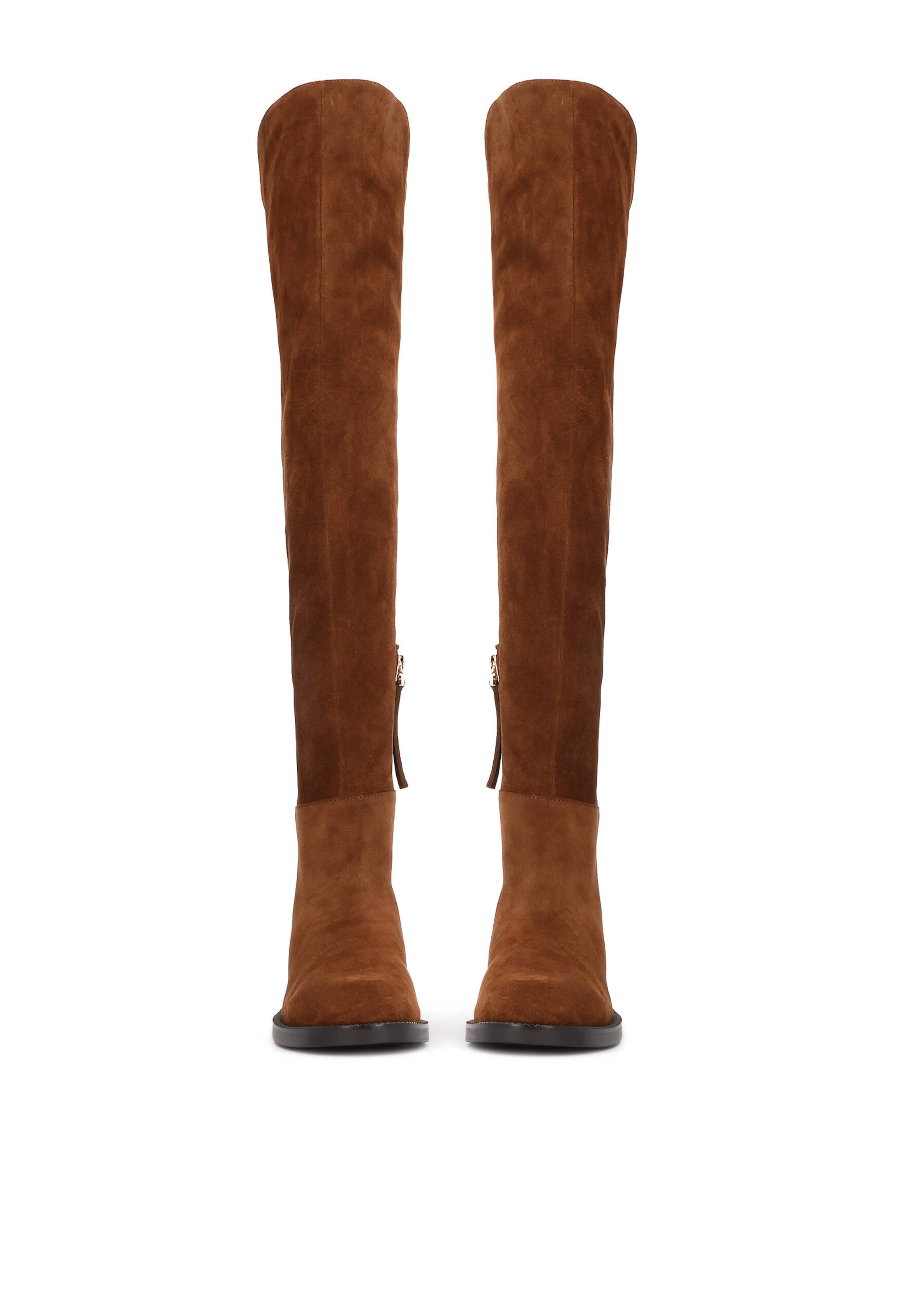 Kazar Overknees in Brown