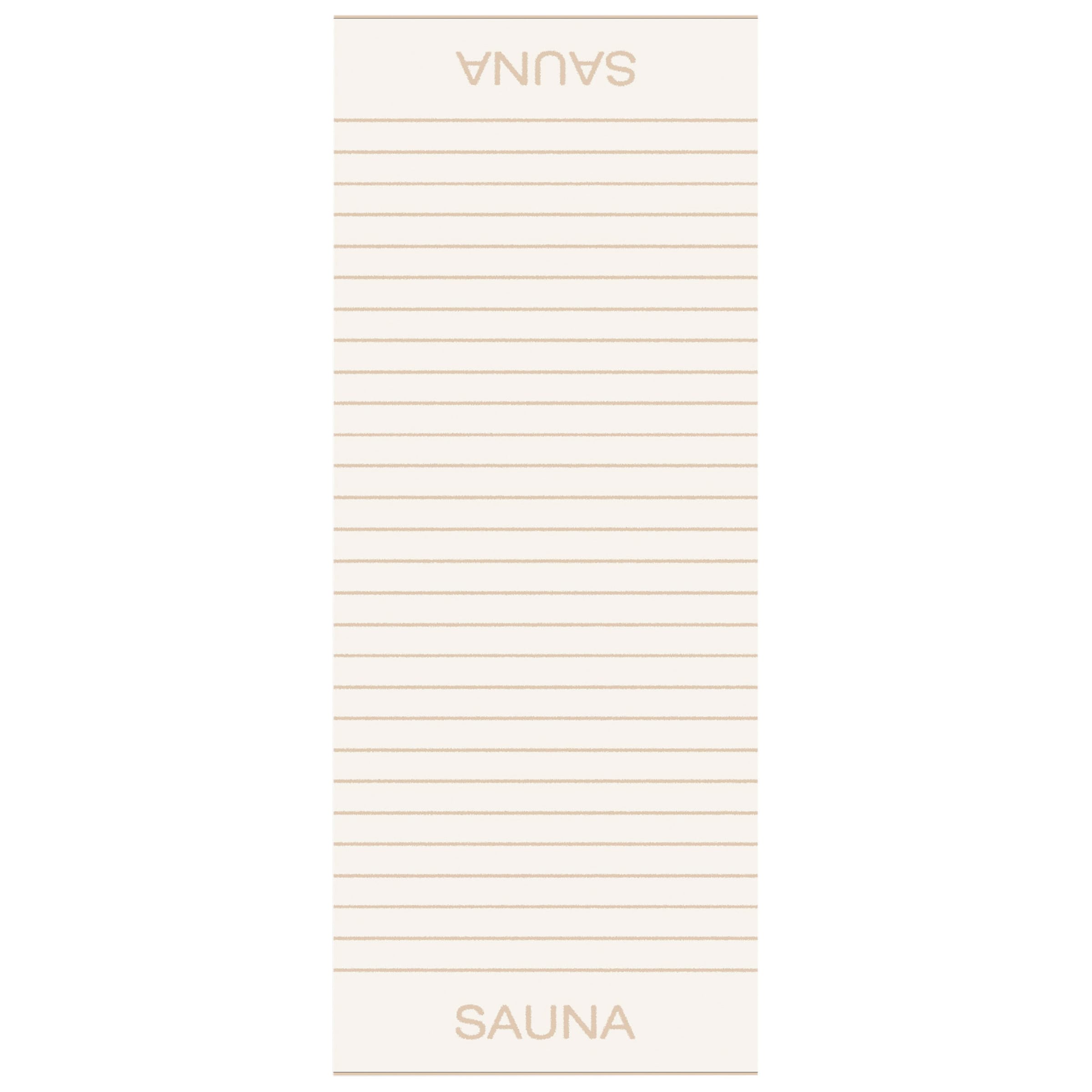 Serviette de plage Cawö en beige : devant