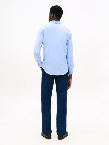 TOMMY HILFIGER Regular fit Button Up Shirt 'GINGHAM' in Blue: back