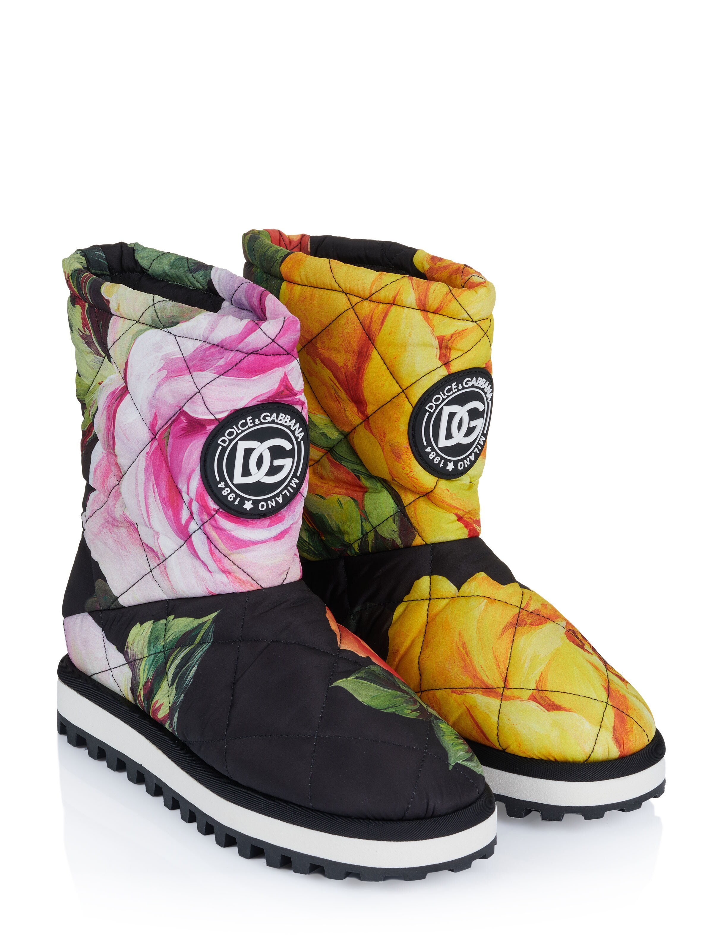 DOLCE & GABBANA - Botas de neve em preto
