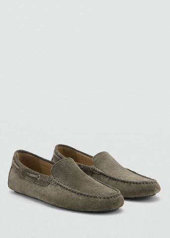 MANGO MAN Moccasins 'Driver' in Green