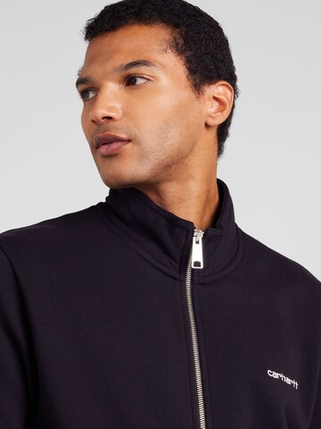 Carhartt WIP - Sudadera con cremallera en negro