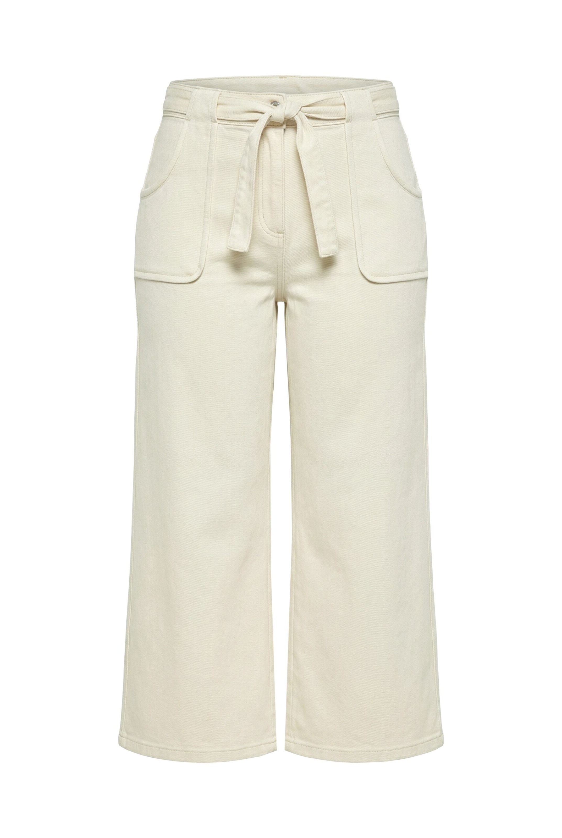 Ulla Popken Jeans in Beige: Vorderseite