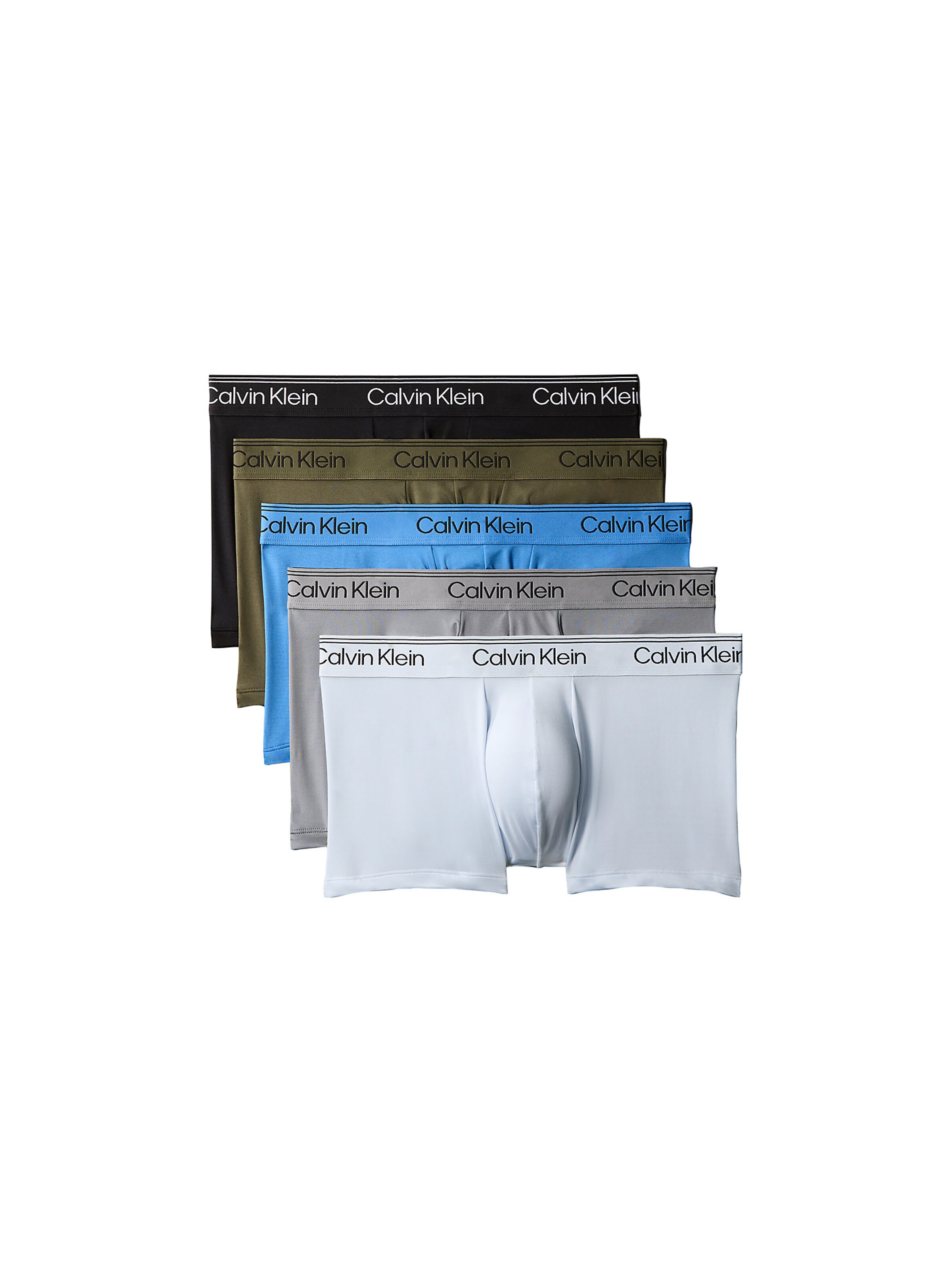 Calvin Klein Underwear Boxer shorts in XS/Short in Azure / Pastel blue / Grey / Olive / Black, Item view
