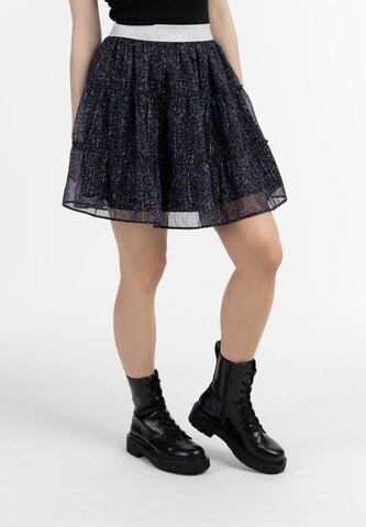 DreiMaster Vintage Skirt in Black: front