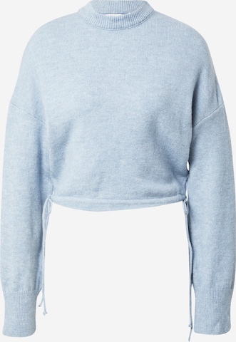 NA-KD Sweater 'Anika Teller' in Blue: front