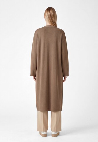 Manteau en tricot usha WHITE LABEL en marron