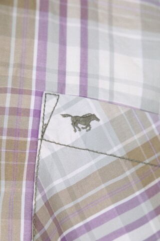 MUSTANG Button Up Shirt in L in Purple