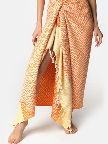 MARSIKOH Strandtuch 'Rodi' in Orange