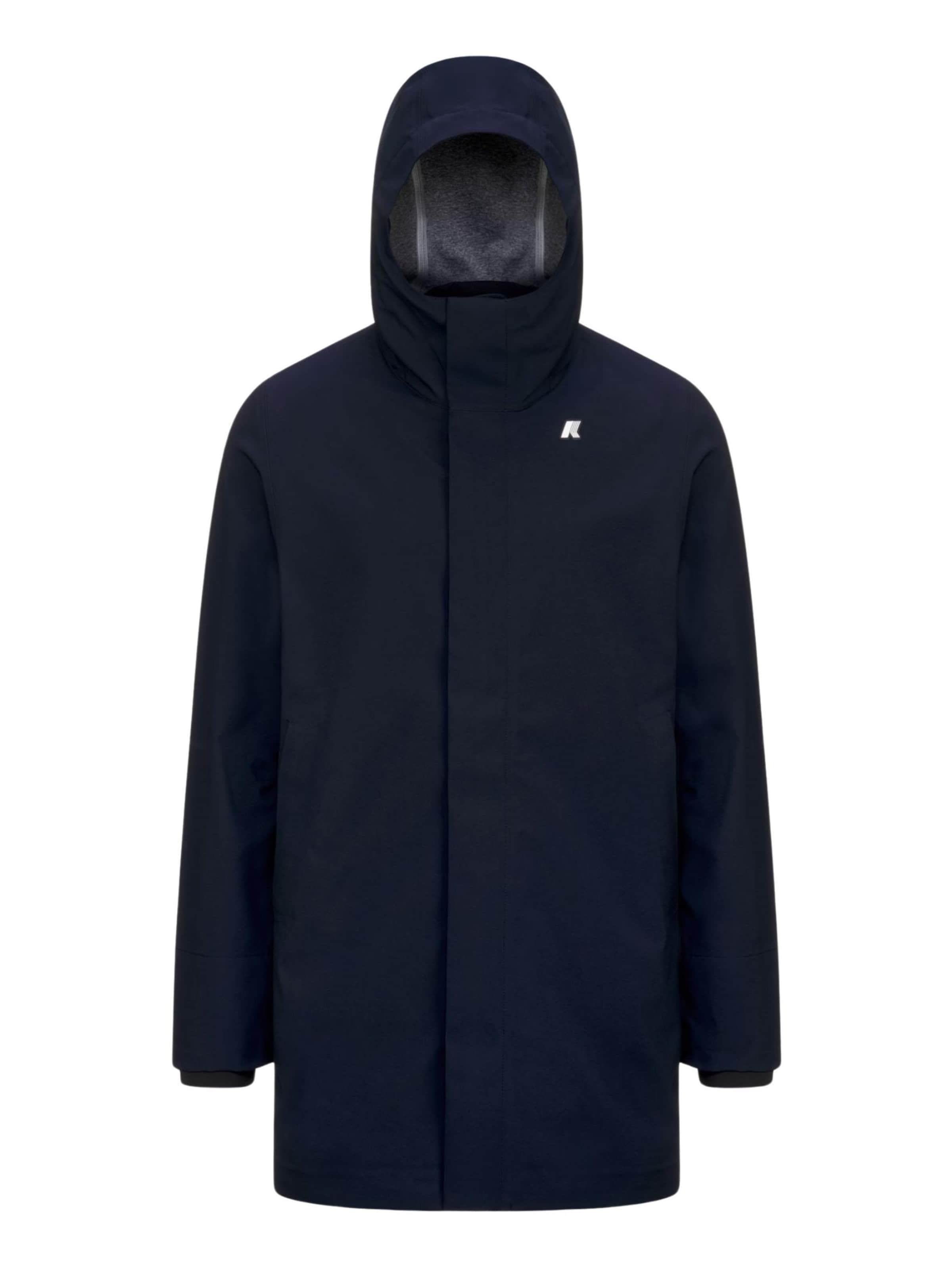 Veste mi-saison 'K-WAY TOMMY BONDED JERSEY GIUBBINO' K-Way en bleu : devant