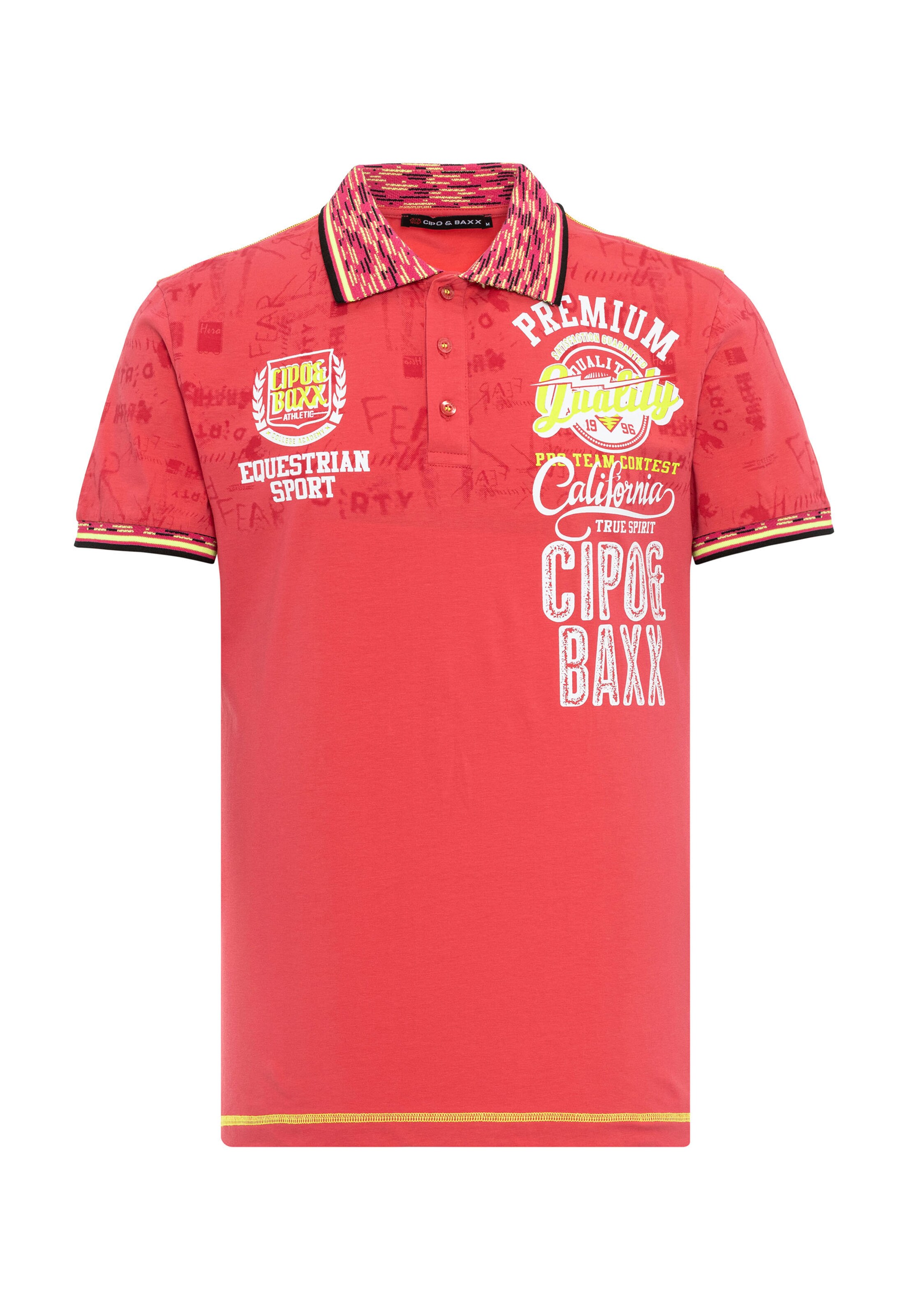 CIPO & BAXX Shirt in Red: front