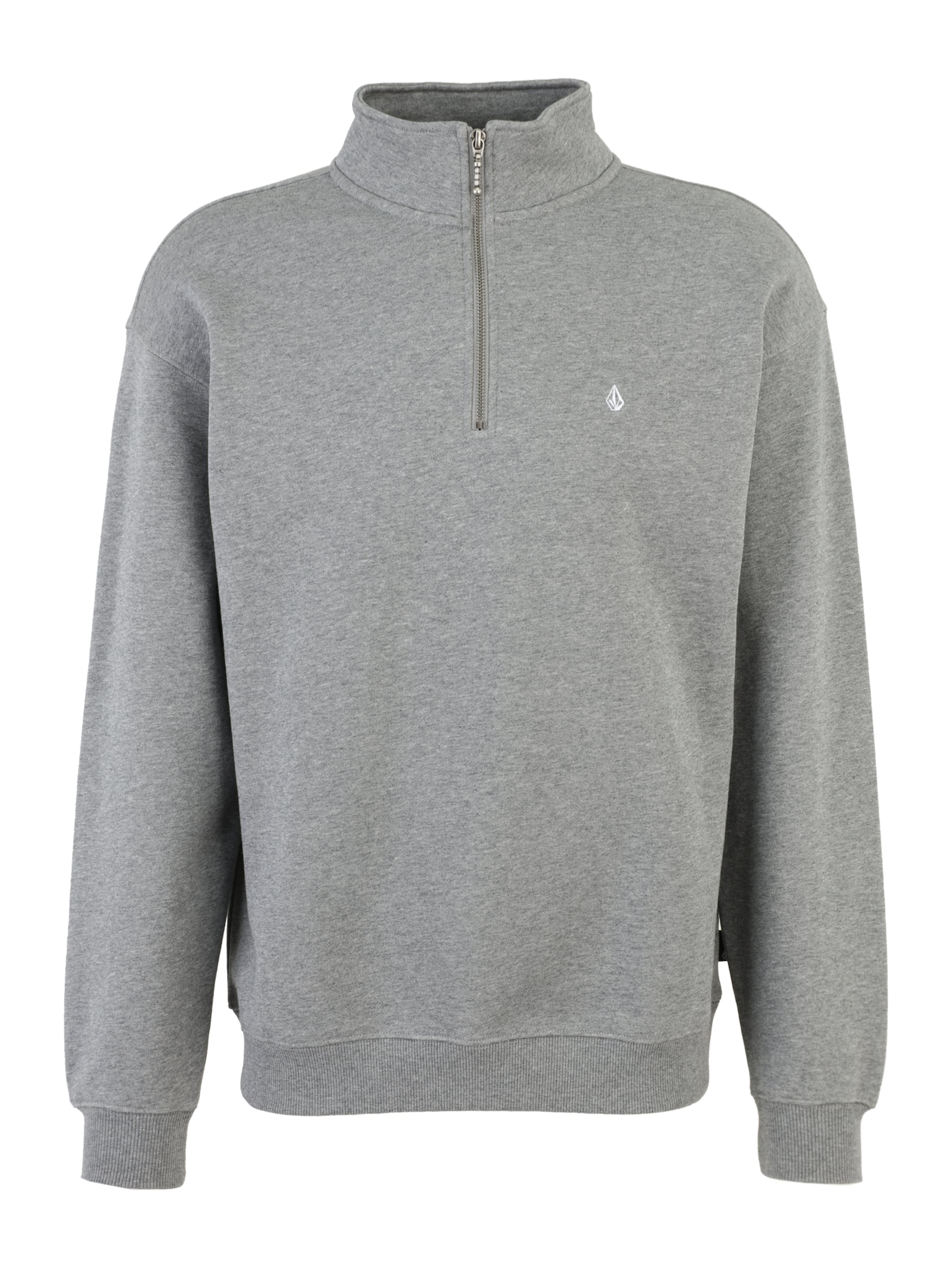 Volcom Sweatshirt 'SINGLE STONE' in Grijs: voorkant