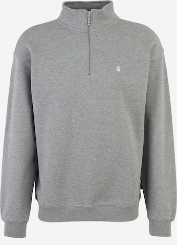Volcom Sweatshirt 'SINGLE STONE' in Grau: Vorderseite