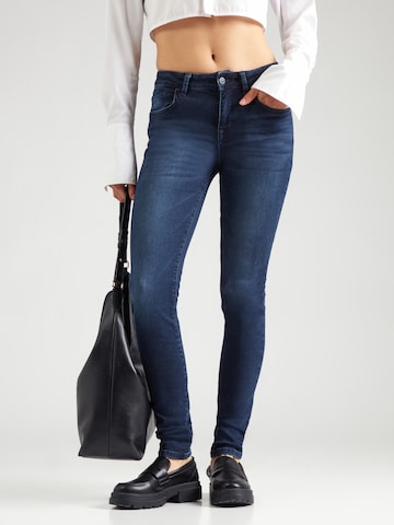 Skinny Jeans de la LTB pe albastru: față