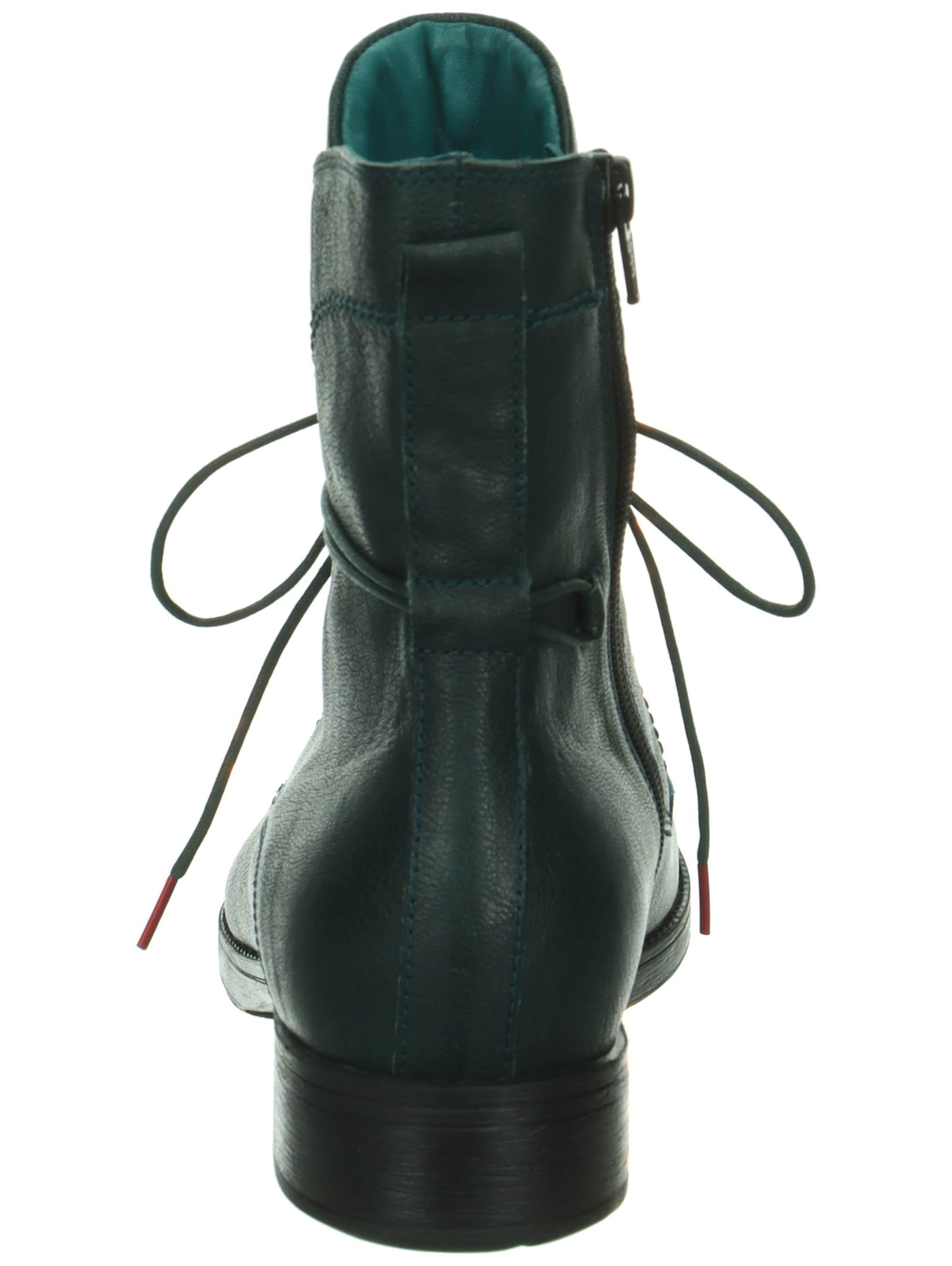 THINK! Schnürstiefelette in Grün