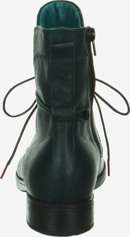 THINK! Lace-Up Ankle Boots in Green