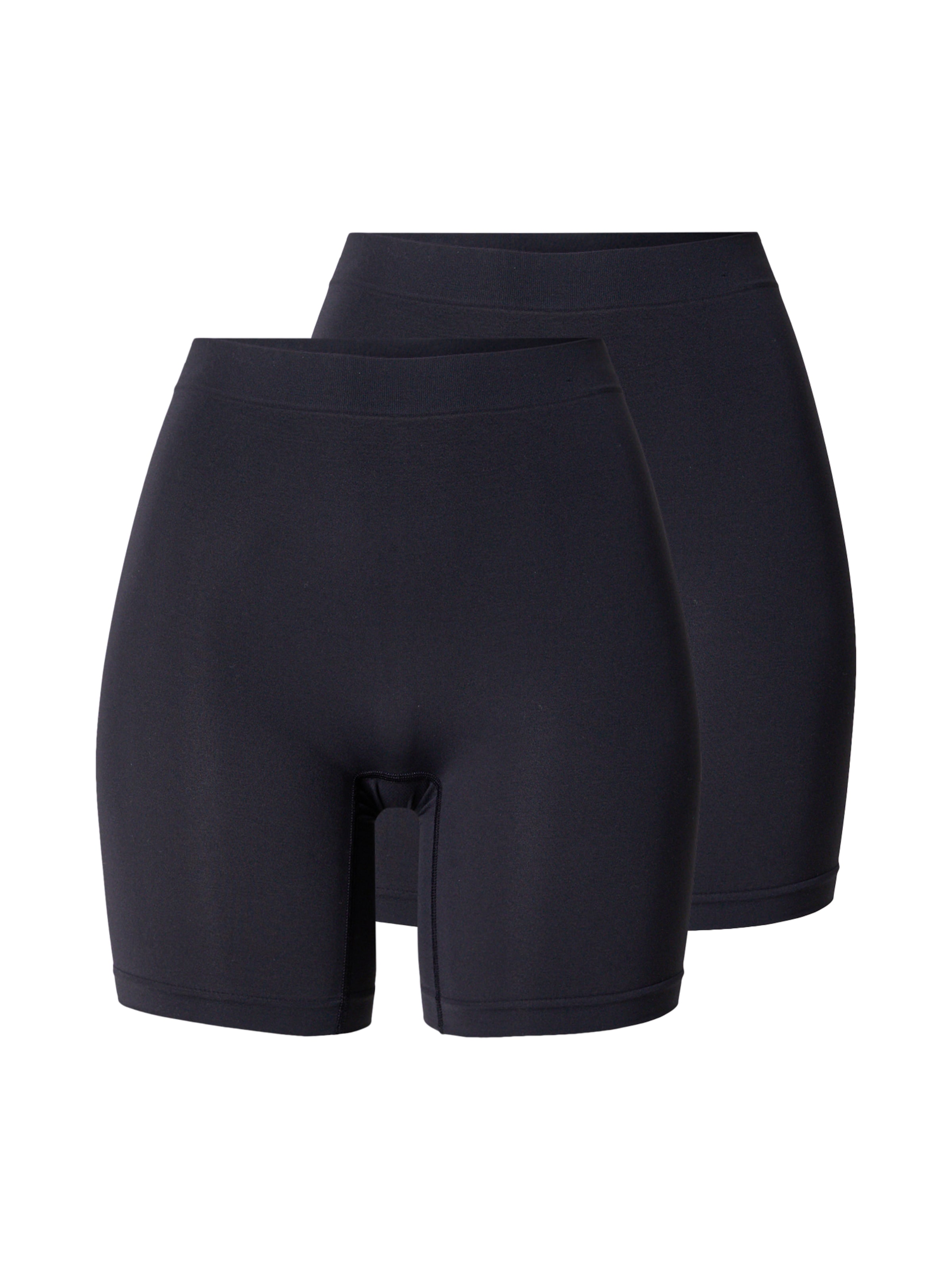 Lindex - Calças modeladoras em preto: frente