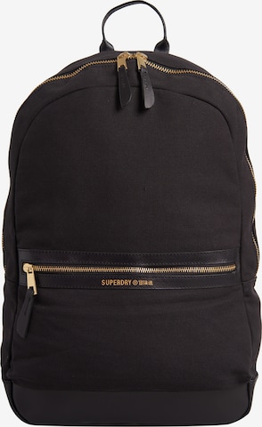 Superdry Backpack in Black: front