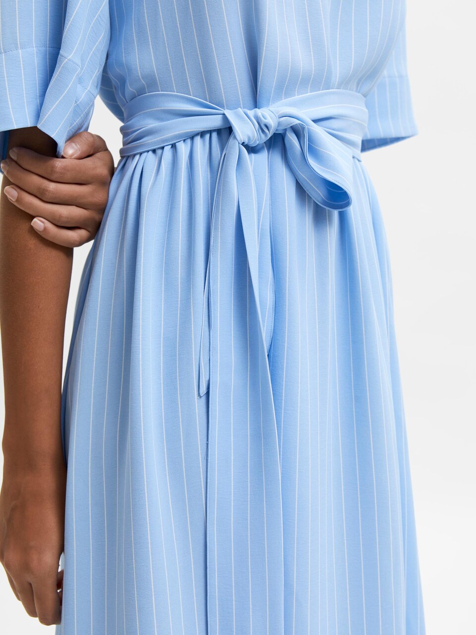 SELECTED FEMME Shirt Dress 'Rhonda' in Light Blue | ABOUT YOU
