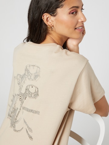 T-shirt 'Hale' Hoermanseder x About You en beige