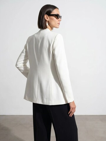 Dilvin Winter jacket 'Jacken' in White: front
