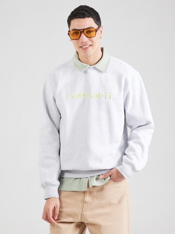 Carhartt WIP - Sudadera en gris: frente