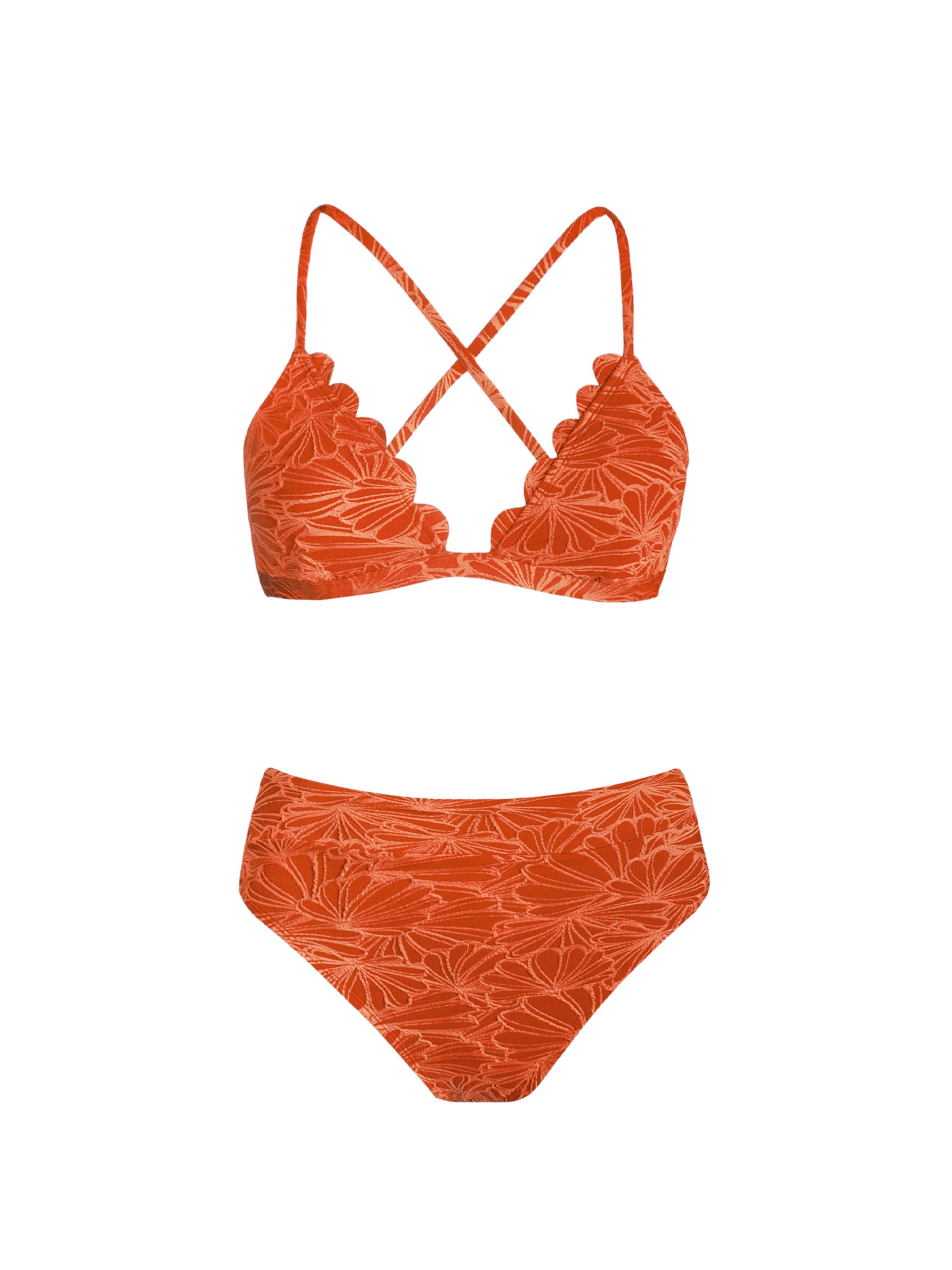 Cupshe Bikini in Orange: Vorderseite