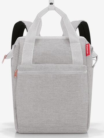 REISENTHEL Backpack in Grey: front